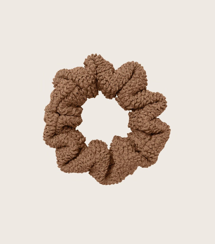 Accessories Hunza G  | Scrunchie Metallic Cocoa